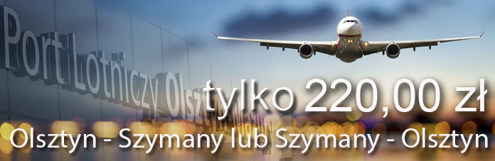 Transfer na lotnisko Olsztyn-Mazury